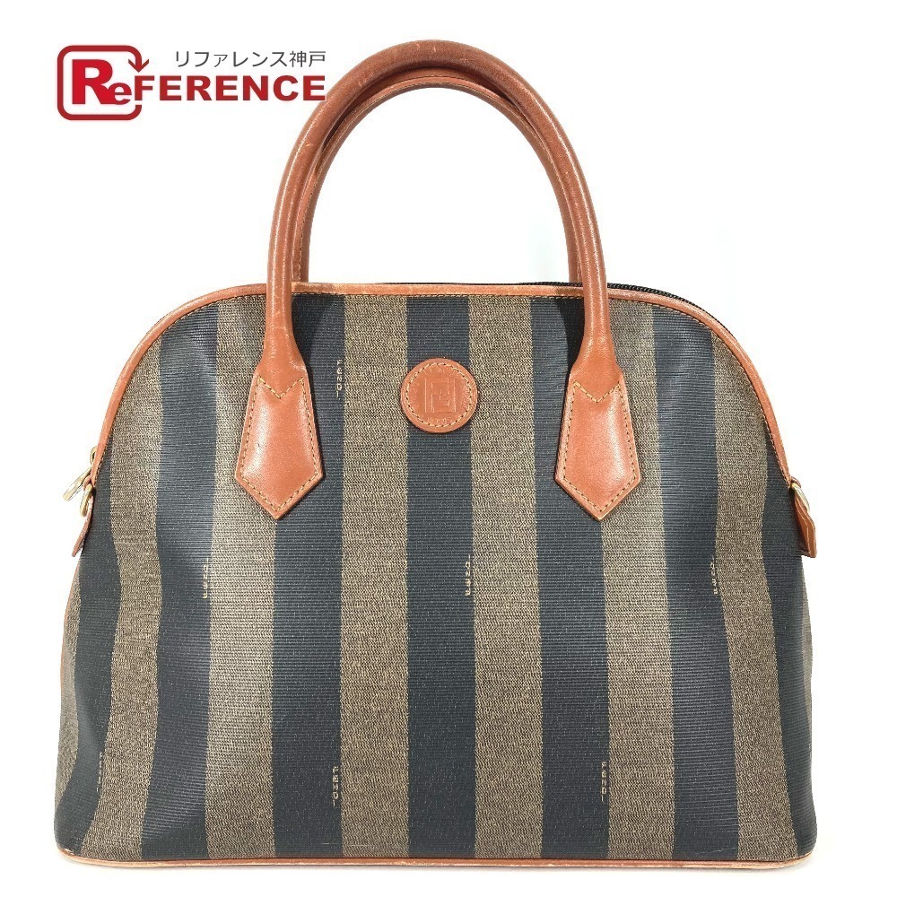 Fendi Pequin Bag Tote Khaki Green